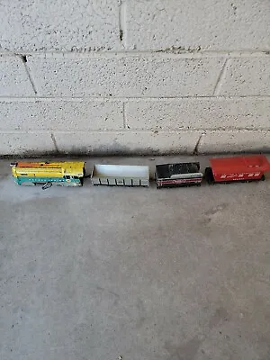 Hafner Wyandotte Windup Locomotive Engine 115041 Train Set Ore Car Lot • $69.95