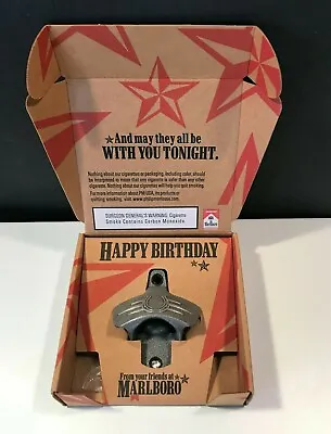 Marlboro Lucky Horseshoe Bottle Opener Happy Birthday Promotion - New In Box • $12