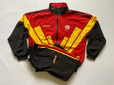 Vintage Galatasaray Turkey Football Jacket/pants Soccer Adidas • £275