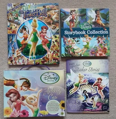 Disney Tinker Bell Books Sticker Book & Game Bundle 5 Items • £5