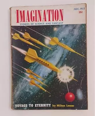 Imagination Science Fiction July 1953 Philip K Dick Mack Reynolds Milton Lesser • $24.50