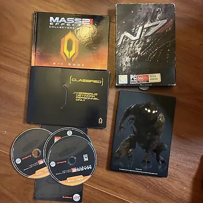 Mass Effect 2 - Collector's Edition Steelbook PC DVD-ROM Manual & Book • $39.99