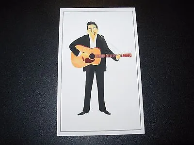 MAX DALTON Johnny Cash Man In Black 2X4  Poster Art Handbill G • $3.99