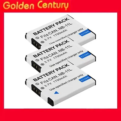 3x Battery NB-11L NB-11LH For Canon PowerShot SX400 SX410 SX420 SX430 SX440 IS • $23.95