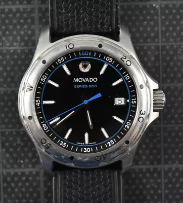 Vintage Movado Series 800 Quartz Men Wrist Watch #w6 • $149.95