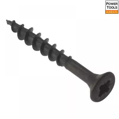 ForgeFix Carcass Screws Pozi Compatible SCT Black Phosphate 4.2 X 32mm Box 200 • £3.80