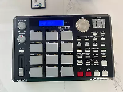 Akai Professional MPC500 Music Production Center Sampler Sequencer /w 2GB Card • $215