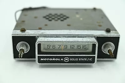 RARE Vintage 1960's MOTOROLA Solid State IC Car Auto Radio Model TM298M • $51.99