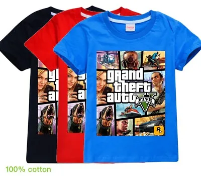 Grand Theft Auto V GTA 5 Kid's T Shirt  AU Shop • $20