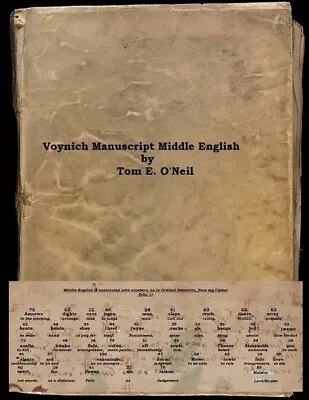Voynich Manuscript Middle English: Voynich Cipher • $17.63