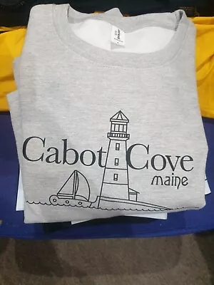 Cabot Cave Jumper Murder She Wrote Grey Sweatshirt Ladies Medium • £15