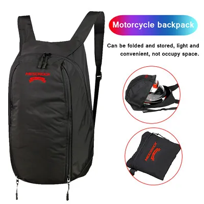 Motorcycle Backpack Waterproof Helmet Backpack For Men Motorcycle Accessories • $18.77