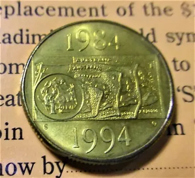 Aust $1 Dollar Decade 1994 Unc 's' Mm - Special Sydney Royal Easter Show Coin • $14.50