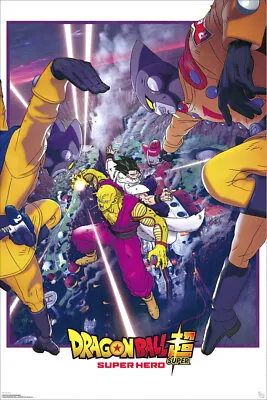 $12.99 • Buy DragonBall Super Hero - TV Show / Movie Poster (Gohan & Piccolo) (Size 24 X 36 )