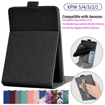 For Amazon Kindle Paperwhite 1 2 3 4 5/6/7/10th Gen 6  Leather Smart Case Cover • $15.60