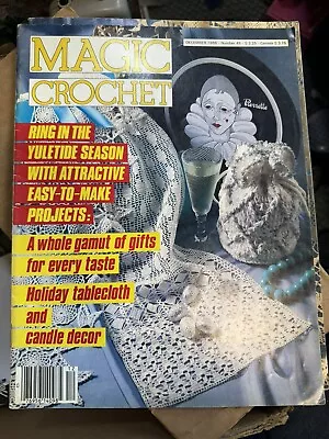 Magic Crochet #45 December 1986 • $20