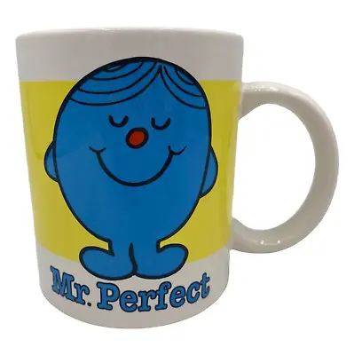£8.98 • Buy Vintage Mr Perfect Mug Mr Men Retro 1990's Mrs Roger Hargreaves Downpace London.