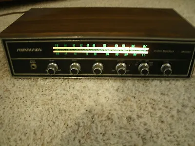 Vintage Soundesign 4370 Stereo Receiver - Works - Wood Cabinet • $59.99