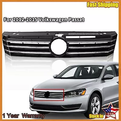 For 2012-15 Volkswagen VW Passat Front Molding Grille Grill Chrome 561853651COQE • $61.88