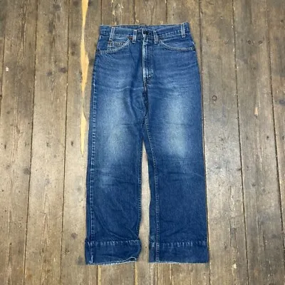 Levis Denim Jeans Orange Tab Straight Leg Vintage Trousers Blue Mens 34” • £40