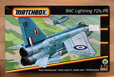 Matchbox (Revell) BAC Lightning F2A/F6 1/72 Plastic Kit 1997 Factory Sealed • £9.99