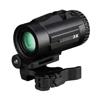 Vortex Micro 3x Magnifier W/ Quick Release Flip Mount V3XM • $299