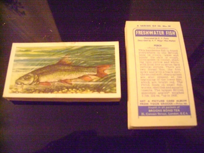 £0.99 • Buy Freshwater Fish Full Set By Brooke Bond Tea