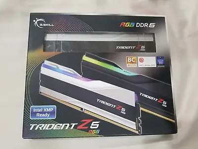 G.skill Z5 Rgb 32gb 16gbx2 Ddr5-6000 Dimm Memory F5-6000j33636f16ga2-tz5rs • $26