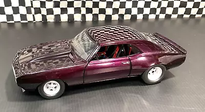 GMP 1968 Chevrolet Drag Camaro - Purple - L E 1:18 Diecast Boxed • $160.29