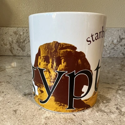 $50 • Buy Starbucks City Mug Rare Egypt Collector Series Mug Pyramid Sphinx *Read