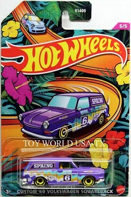2024 Hot Wheels Spring Racing Series #5 Custom '69 Volkswagen Squareback • $2.50