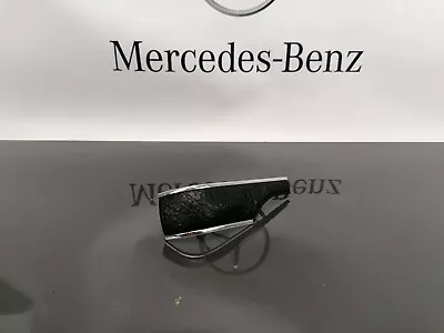 $40 • Buy MERCEDES W123 Center Dashboard Console Trim Left Side Black Vinyl & Chrome