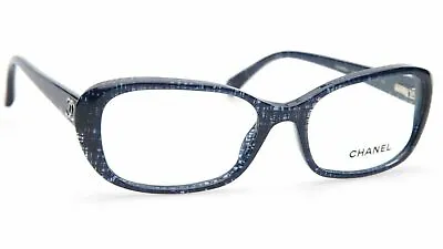 CHANEL Eyeglasses - CH3187 1205 - Blue Tweed - Womens - 54mm Lenses  • $250