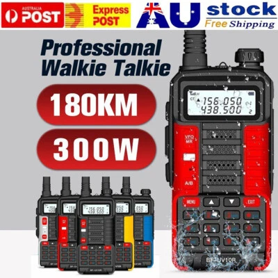 $70.89 • Buy Handheld UV-10R Walkie Talkies Dual Band UHF VHF Two Way Ham Radio Long Range