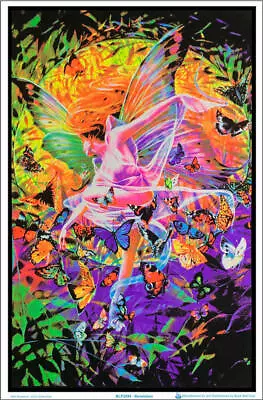 1999 Revelation By Sheila Wolk Blacklight Poster - Flocked - 23  X 35  • $24.77