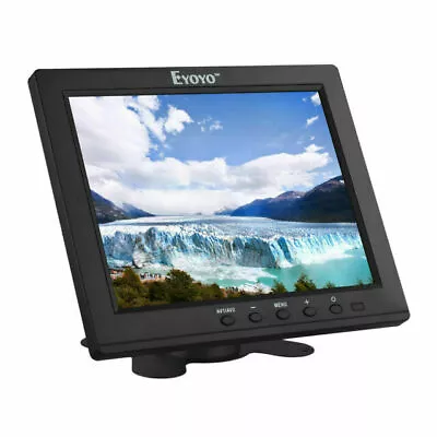 Portable 8  LCD IPS Video Audio HDMI Monitor Display BNC Fr PC CCTV DVR OPEN BOX • $99