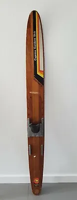 Vintage Cypress Gardens Dick Pope Jr Wooden Water Ski 67  DECOR • $159