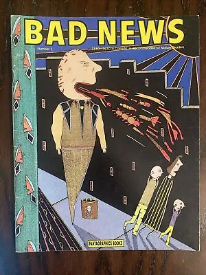 BAD NEWS #3 Fantagraphics 1988 Spiegelman Panter Dietch Kaz Comic • $34