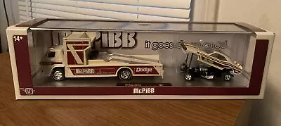 M2 Machines Hauler Mr. Pibb 1966 L600 COE & 1971 Dodge Challenger Funny Car TW27 • $27