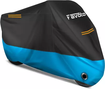 Motorcycle Cover Length Season Universal Weather Waterproof Sun Outdoor 96.5  • $46.99