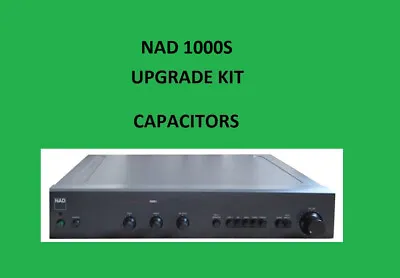 Stereo Preamplifier NAD 1000S Repair KIT - All Capacitors • $48