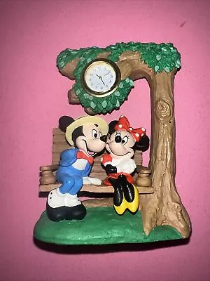 Mickey Unlimited Verichron Clock Collectible Timepiece Mickey Minnie Mouse • $15.50