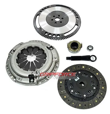 Gf Clutch Kit& Forged Light Flywheel 92-05 Honda Civic Del Sol D15 D16 D17 Sohc • $159