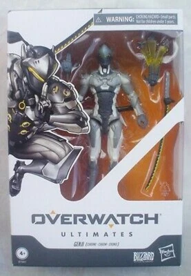 $76.50 • Buy Hasbro GENJI CHROME Overwatch Ultimates Amazon 6  Figure 2019