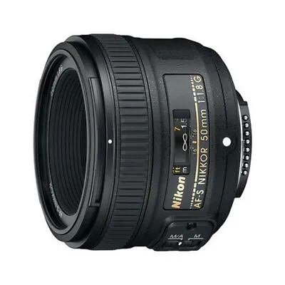 Nikon 50mm F/1.8G F Mount Prime Fixed Portrait Lens - Nikkor AF-S • $385.25