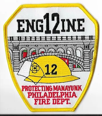 $4.99 • Buy Philadelphia Fire Department, Pennsylvania Engine 12 Patch