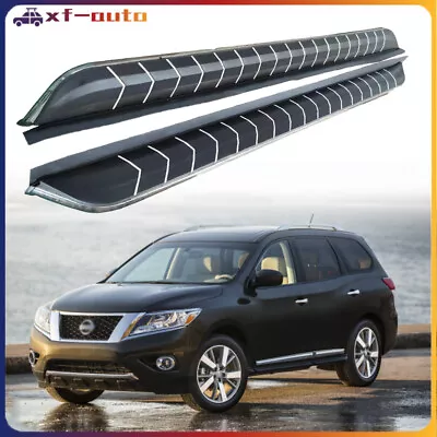 Fits For Nissan Pathfinder 2013-2021 Running Boards Side Steps Pedal Nerf Bar • $573.71