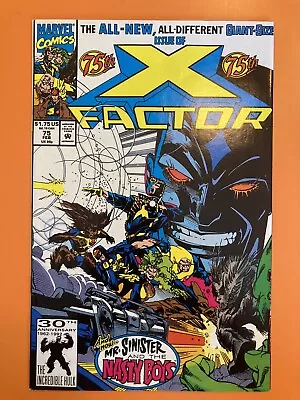 X-FACTOR #75 (Marvel 1992) Giant-Size Issue ~ 1st Nasty Boys 6.0^ • $1.99