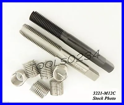 M12 X 1.75 Metric Thread Repair Insert Kit 3221-M12C Perma Coil Fits Heli  • $34.95