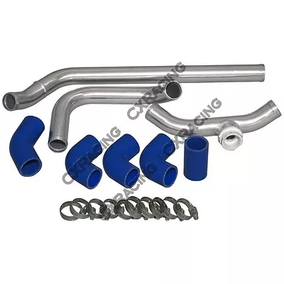 CXRacing 1.5  Aluminum Radiator Hard Pipe Kit For LS1 Subaru BRZ Scion FRS LSx • $139.93